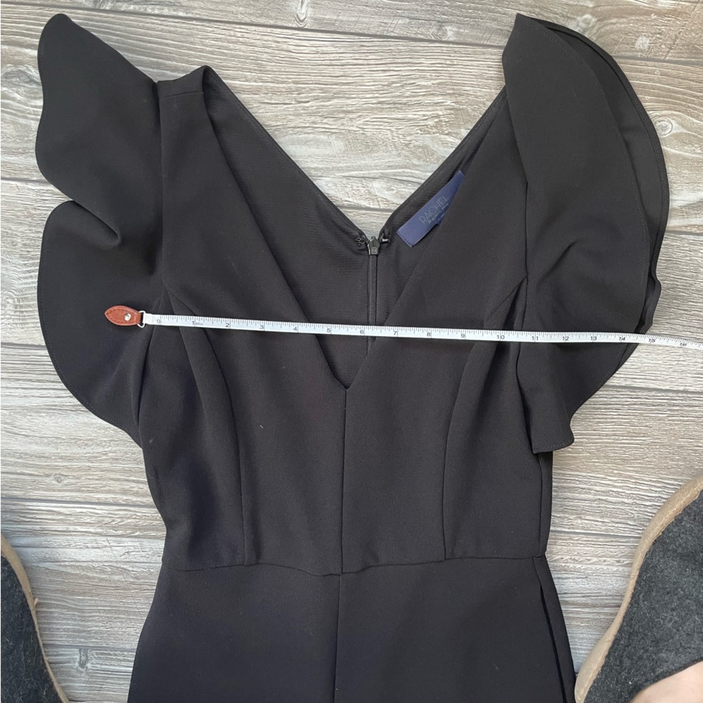 Ruffle Sleeve Wide Leg Jumpsuit - Picture 3 of 7